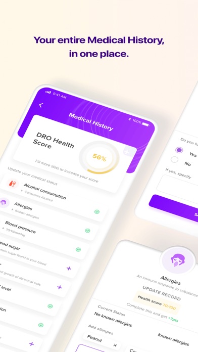 DRO Health Screenshot