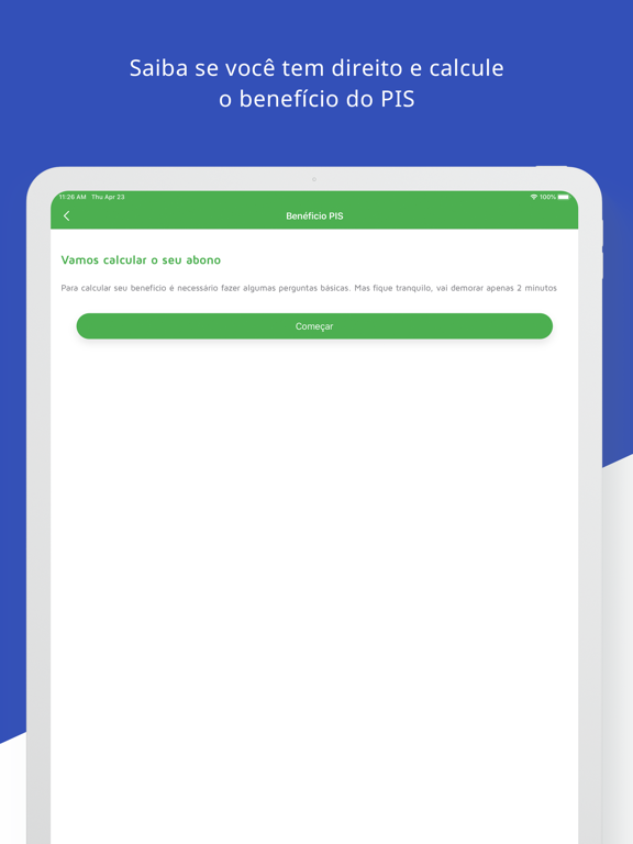 App Do Trabalhador iPad screenshot 4 - Finance app