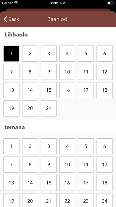 Sesotho Bible Offline Screenshot