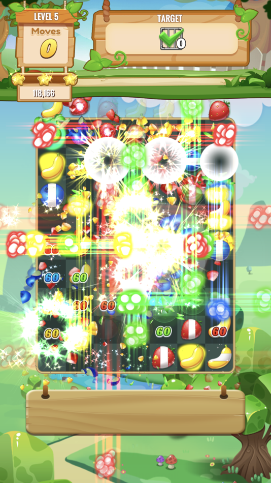 #7. Juice Pop Mania : Fruit Burst (iOS) 来自: Puzzle Mania Studio