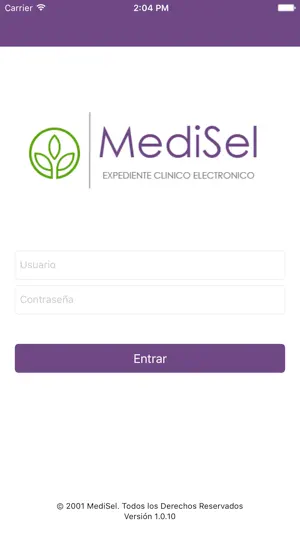 MediSel screenshot 1