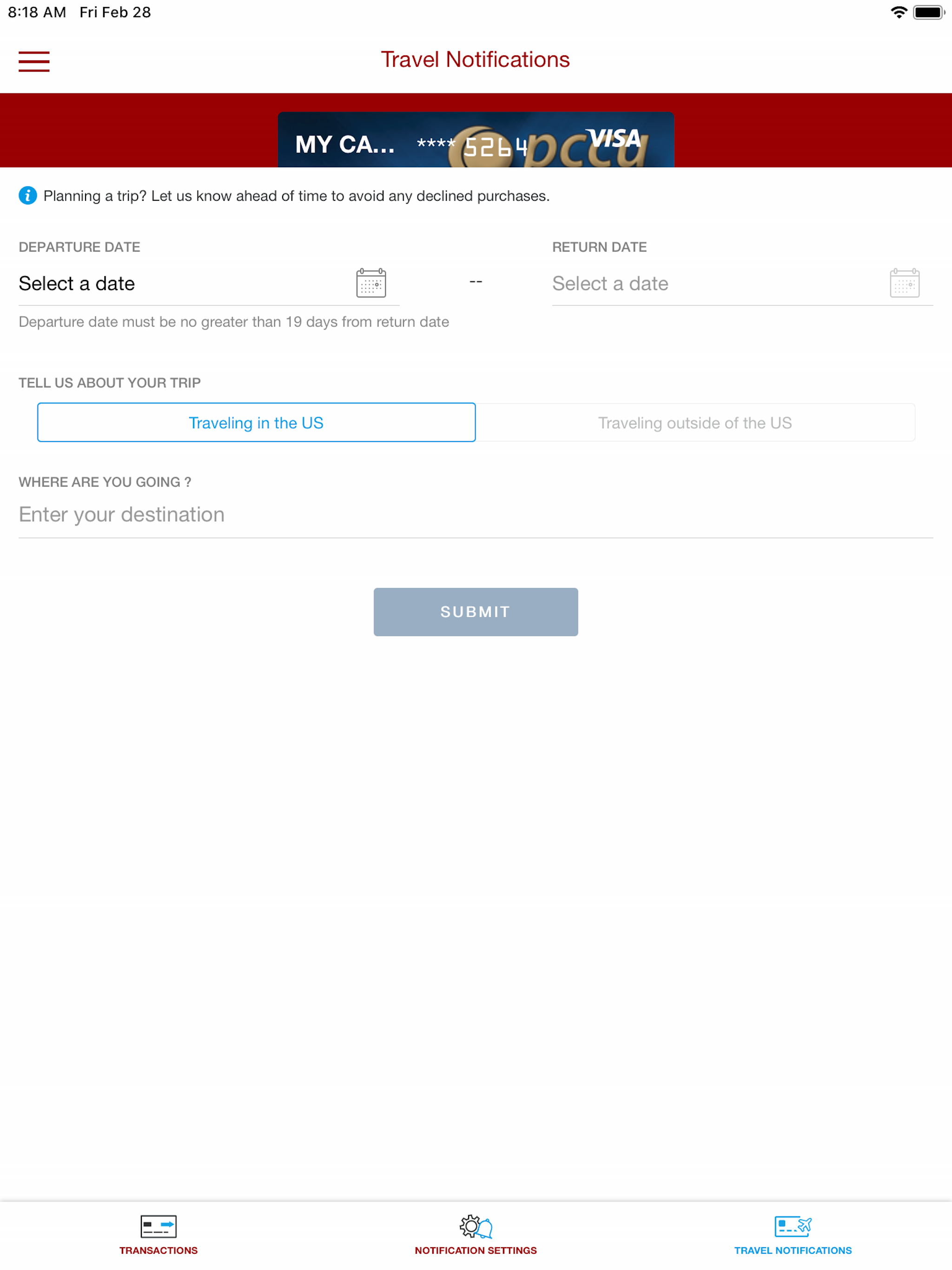 PCCU Card Security screenshot 9