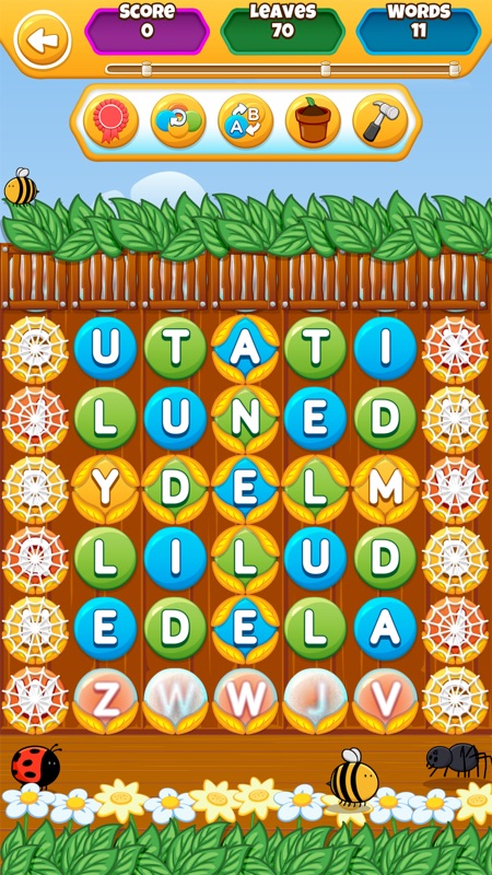 WordBuzz: The Honey Quest screenshot 1