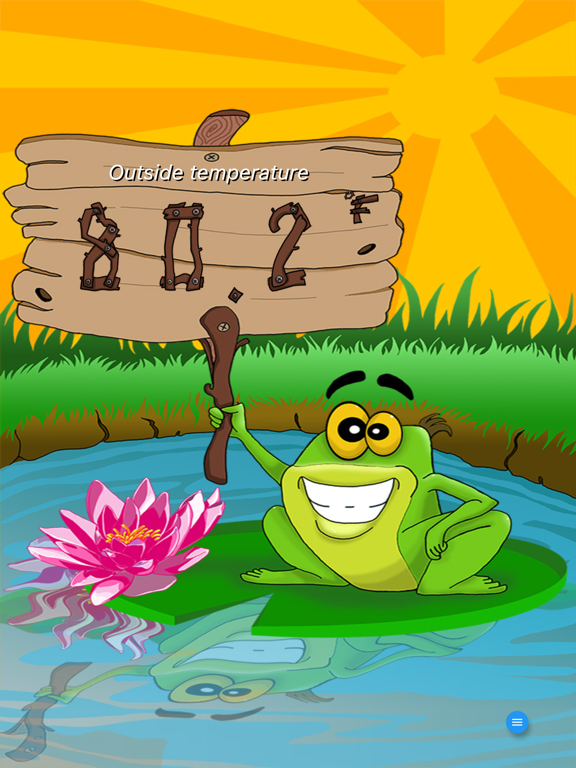 @Thermometer iPad screenshot 1 - Weather app