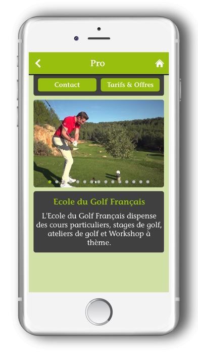 Screenshot #3 pour Fregate Provence Golf & CC