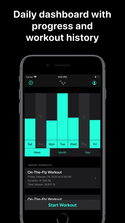 Lifty workout tracker
