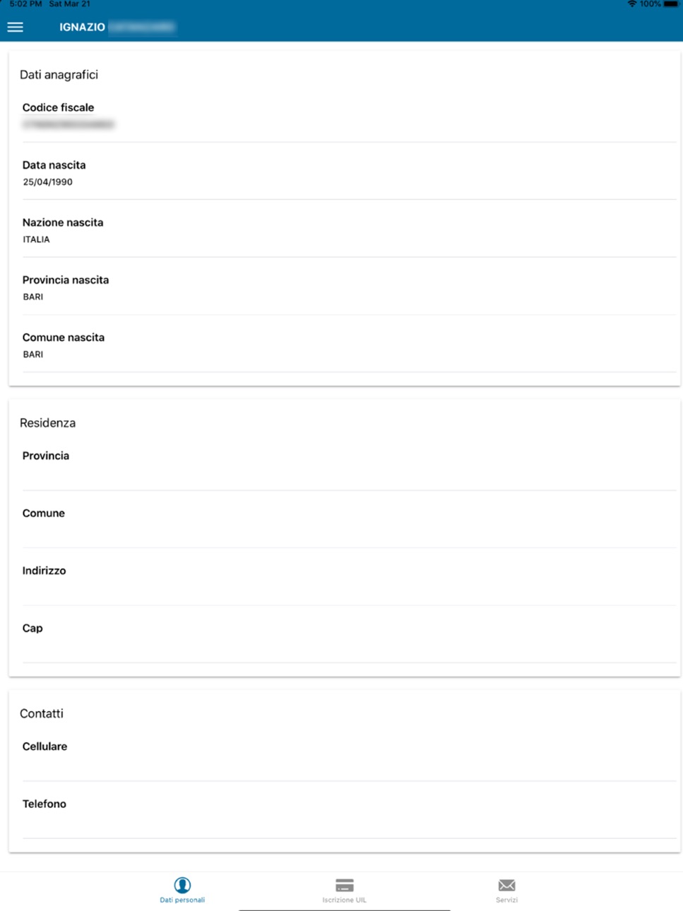 iPad screenshot