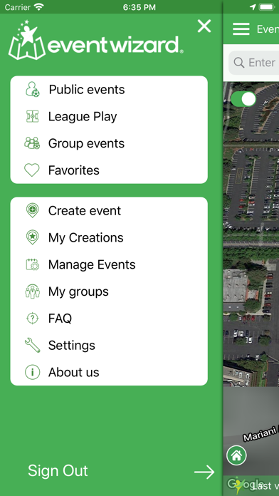 Screenshot #1 pour Event Wizard AR