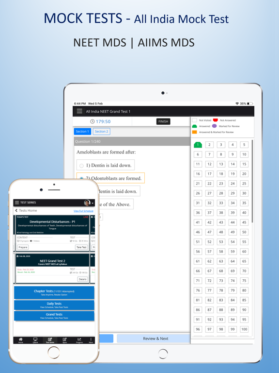 NEET MDS | INI-CET : MERITERS iPad screenshot 5 - Education app