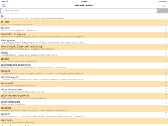 Screenshot #4 pour Dicionário Médico