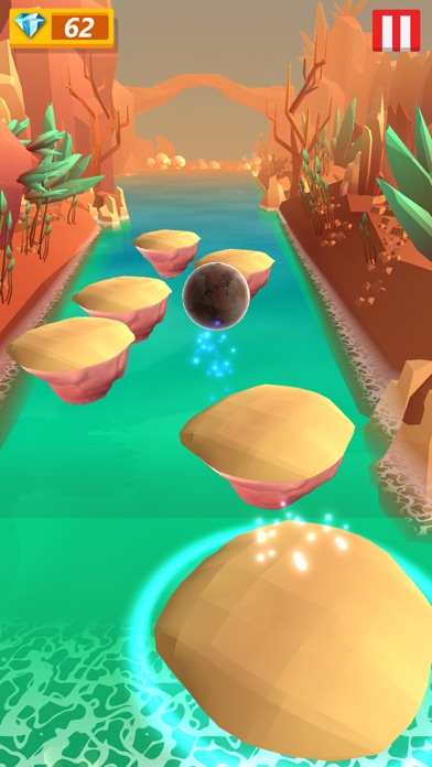 Screenshot #3 pour Hop Ball 3d music games