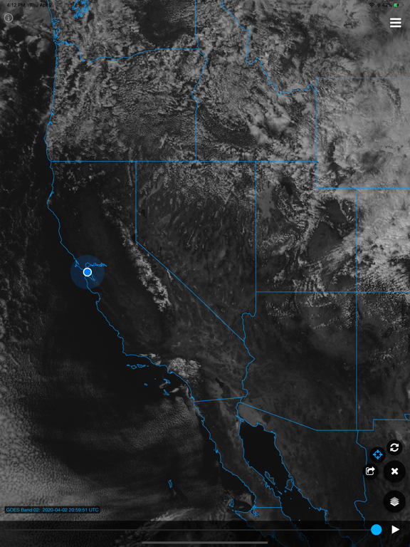 SatSquatch iPad screenshot 4 - Weather app