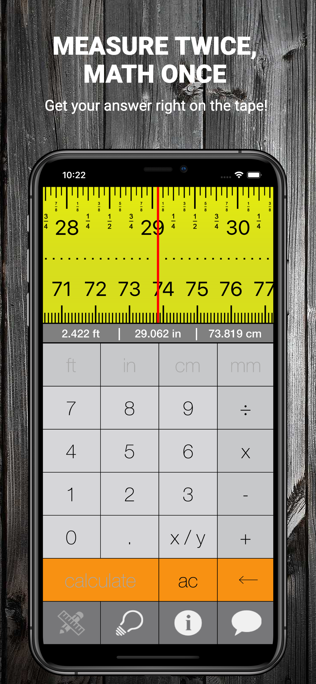 Tape Measure Calculator Pro