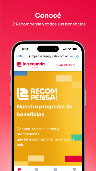 La Segunda Seguros Screenshot