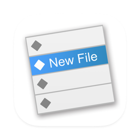New File Menu