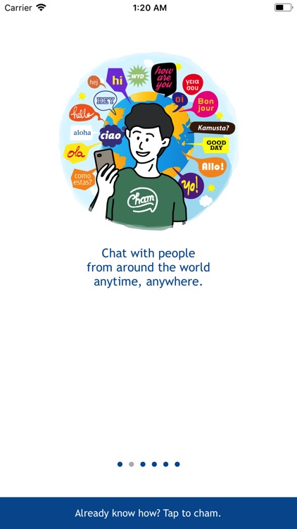 CHAM – Find People to Chat