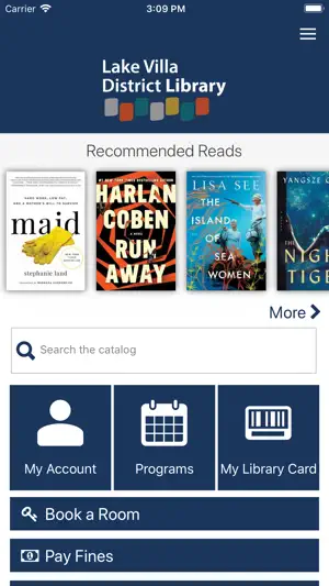 Lake Villa Library screenshot 1