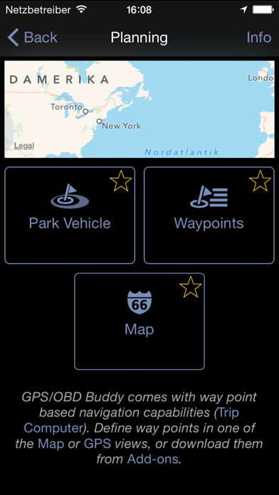 Harry's GPS/OBD Buddy Screenshot