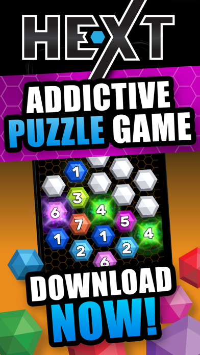 Screenshot #1 pour HexT - Fun Puzzle Game
