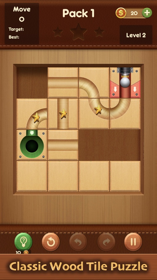 #3. Slide the Ball : 3D Rolling (iOS) 由: Puzzle Mania Studio