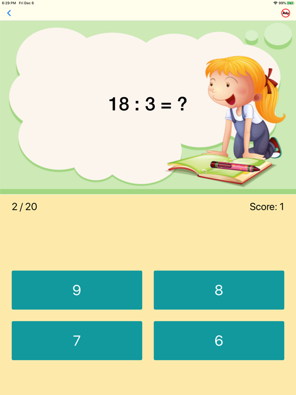 Second Grade Math Quiz iPad screenshot 7 - Education app