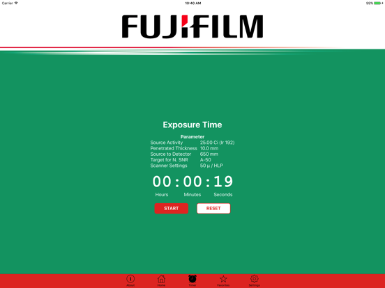 Screenshot #4 pour Fujifilm Exposure Calculator