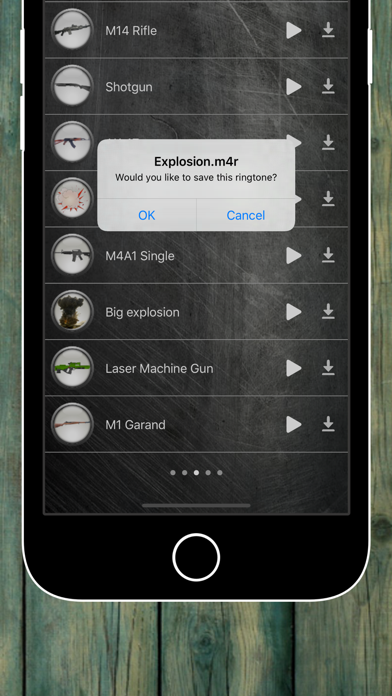 Gun and Explosion Ringtones + Screenshot