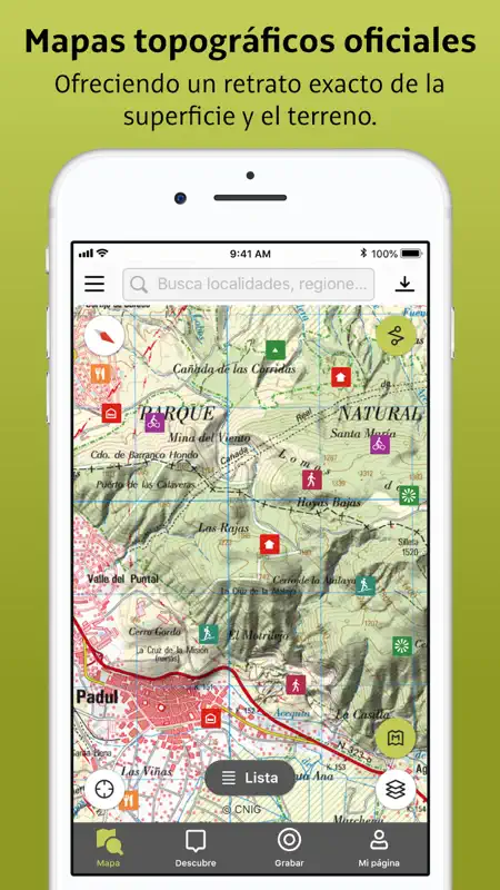 Outdooractive Camina y Pedalea screenshot 1 of 8
