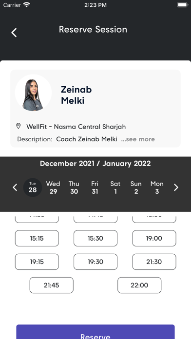WellFit Mind & Body Screenshot