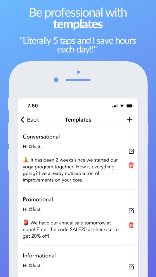 #8. Fext - Mass Text Message (iOS) By: Pericarp Inc.