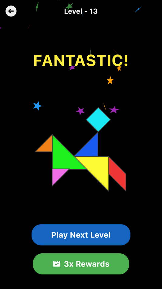 #10. Tangram Shape Puzzle Game (iOS) Bởi: Paperboat Labs Private Limited