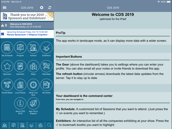 App screenshot