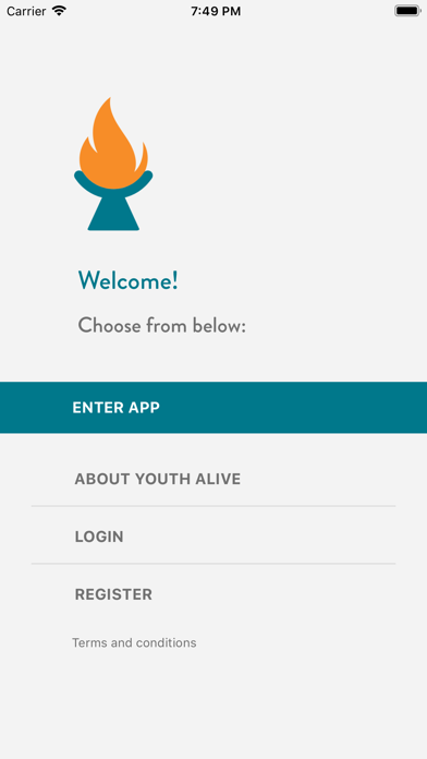 Screenshot #1 pour YouthAlive