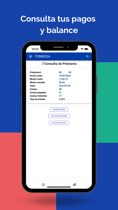 FONDESApp Screenshot