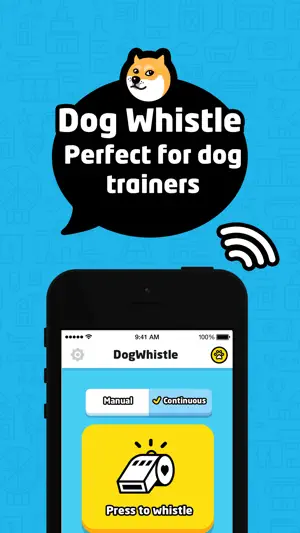 Dog Whistle & Clicker App screenshot 1