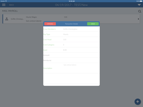 Coins mCDR iPad screenshot 5 - Business app