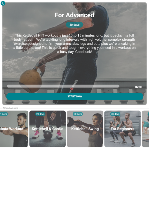 Screenshot #6 pour L'entraînement avec kettlebell