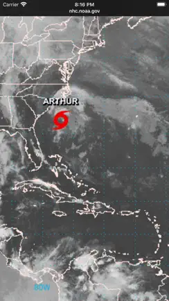 Hurricane Center iPhone image 3