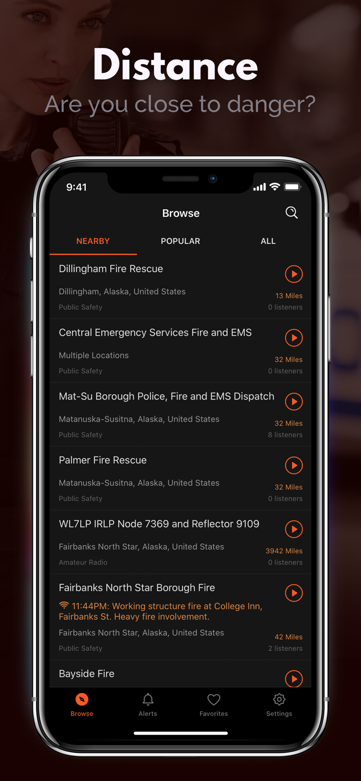 Police Scanner: Fire Radio screenshot 6