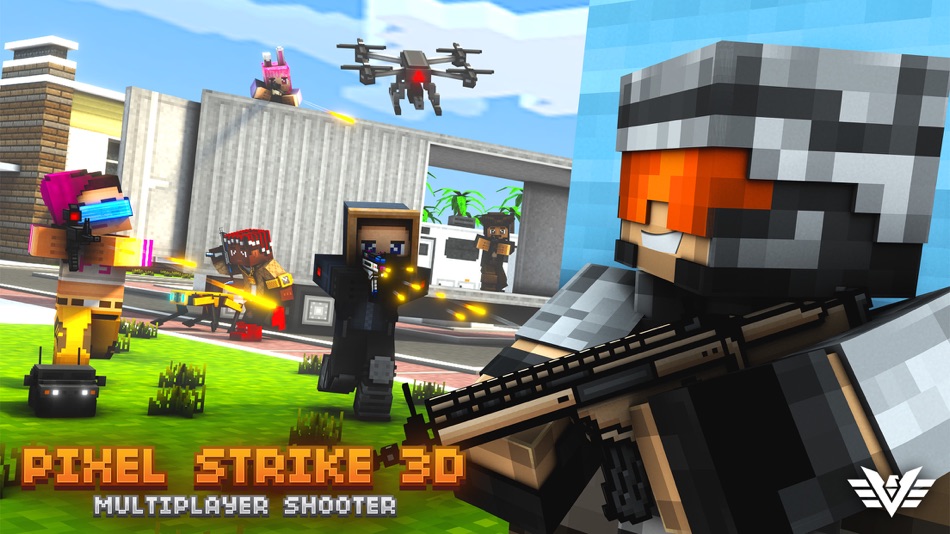 #1. Pixel Strike 3D - FPS Gun Game (iOS) От: Brandon Smith