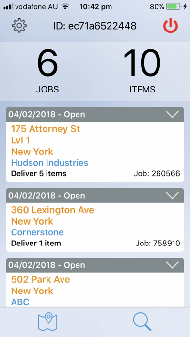 App screenshot