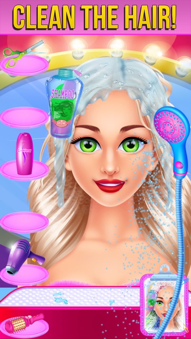 Hair Salon Makeover Games Screenshot