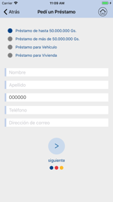 Banco Familiar screenshot