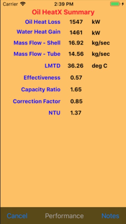 Heat Exchanger Performance