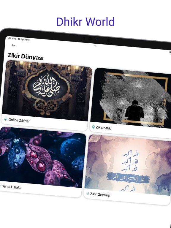 Azan Time Pro iPad app afbeelding 5