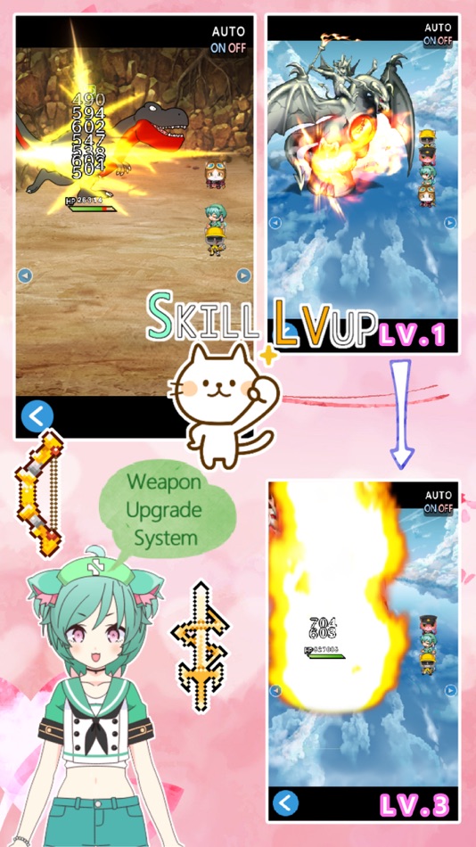 #3. Nyan Quest: Cat Hero RPG (iOS) By: yoo sang jun