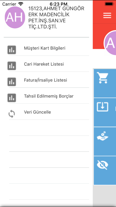 Datakod Northstar SFA Screenshot
