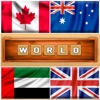 Country Quiz Word Puzzle Game icon