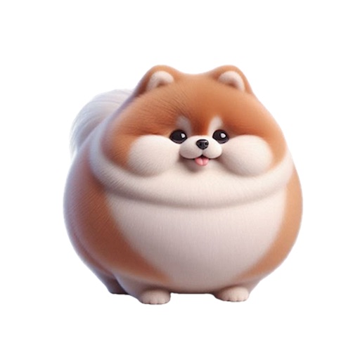 Fat Pomeranian Stickers icon