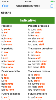 Il Coniugatore screenshot 2